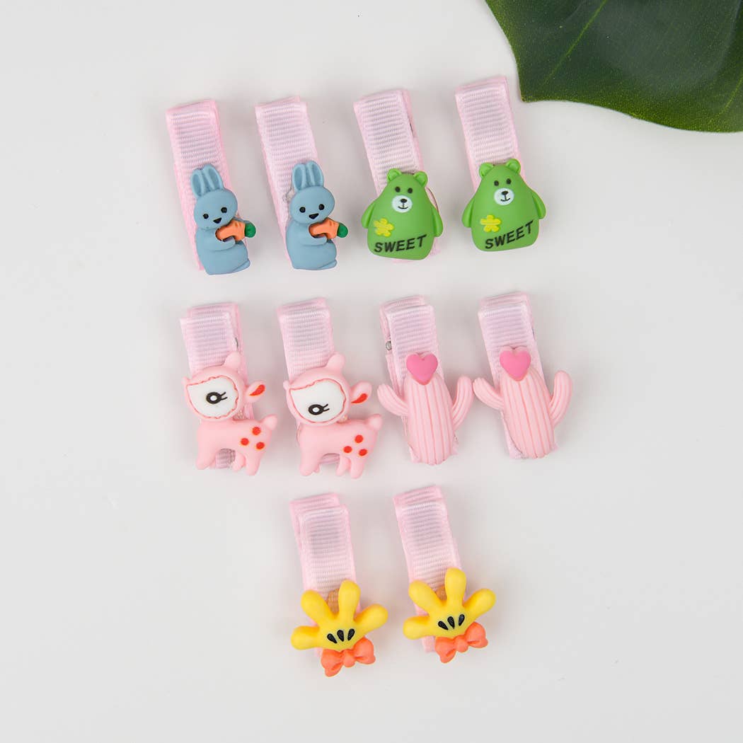 SoapElenGlen - Wholesale Hair Accessories Set - Kids - Cute Cartoon Baby Hair Accessories Set7