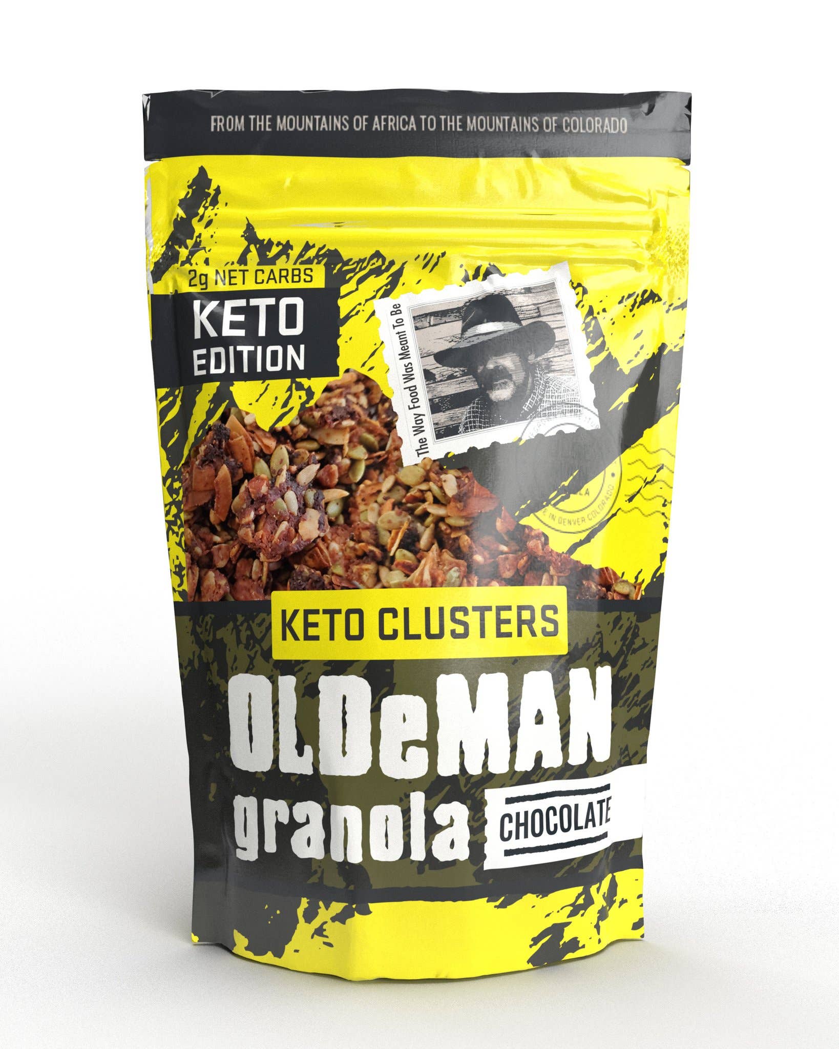Olde Man Granola – Großhandel Granola – Schokoladen-Keto-Müsli-Cluster