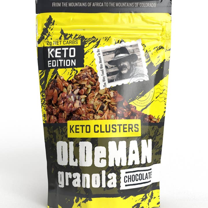 Choklad Keto Granola kluster för wholesale av Olde Man Granola