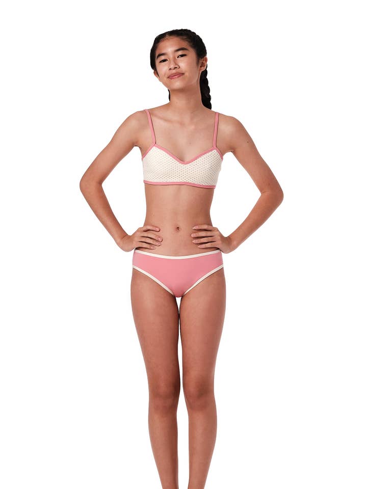 So Chic - Maillot bikini deux pièces blush N pour la vente par Submarine