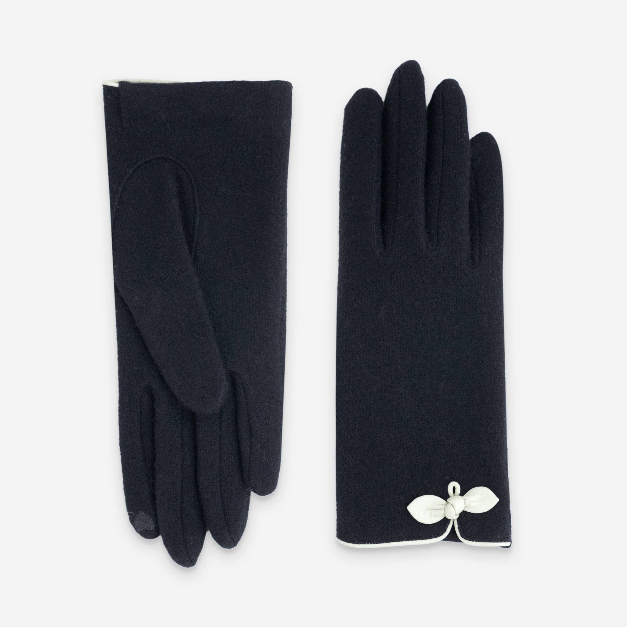 Glove Story - Wholesale Gloves - Women's - Gloves 80% wool 20% nylon - Touchscreen - 31091NF2