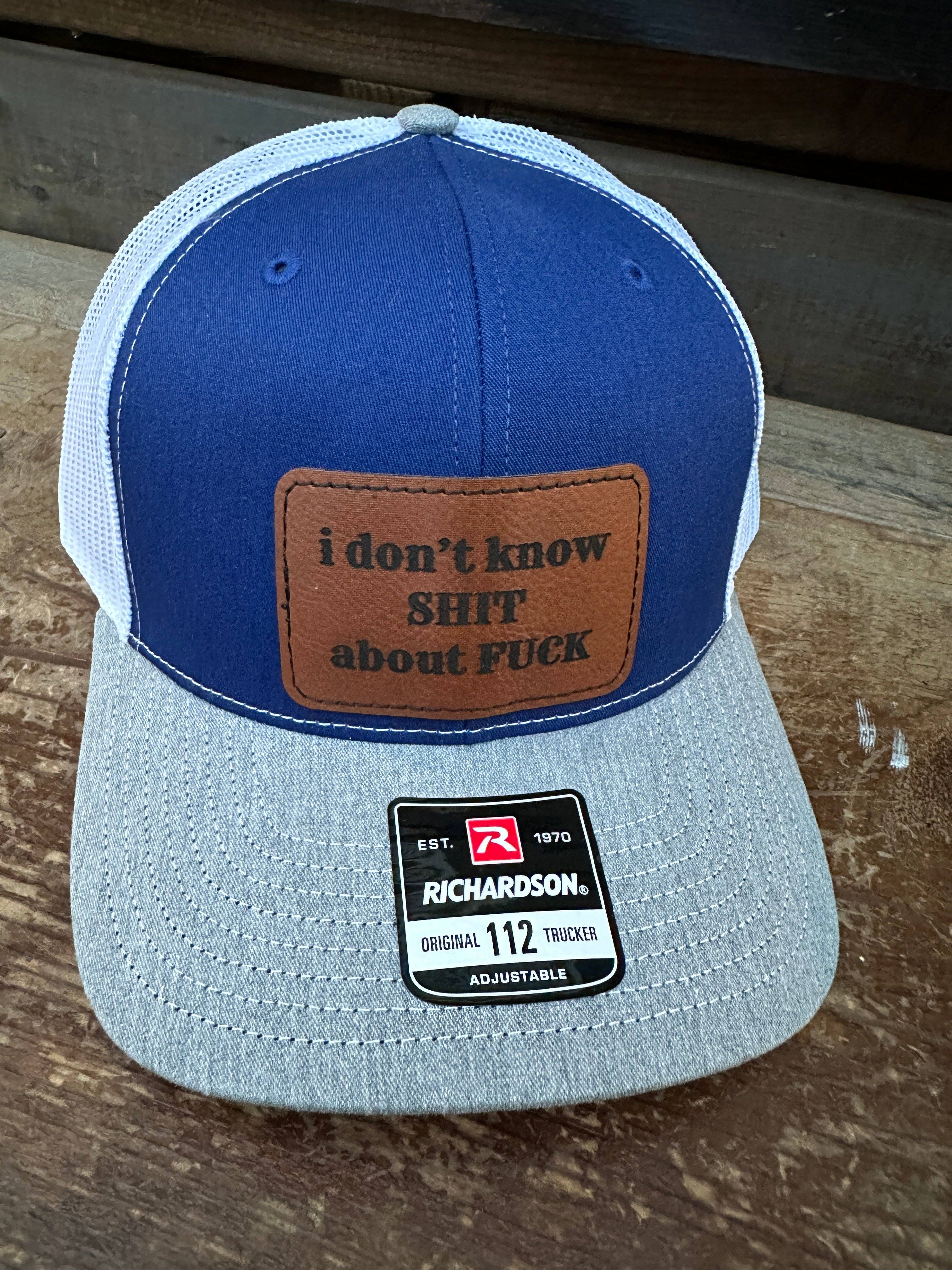 Designed To Flaunt - Wholesale Trucker Hat - Men's - I Don't Know "S" About "F" Men's Richardson 112 Trucker Hat50