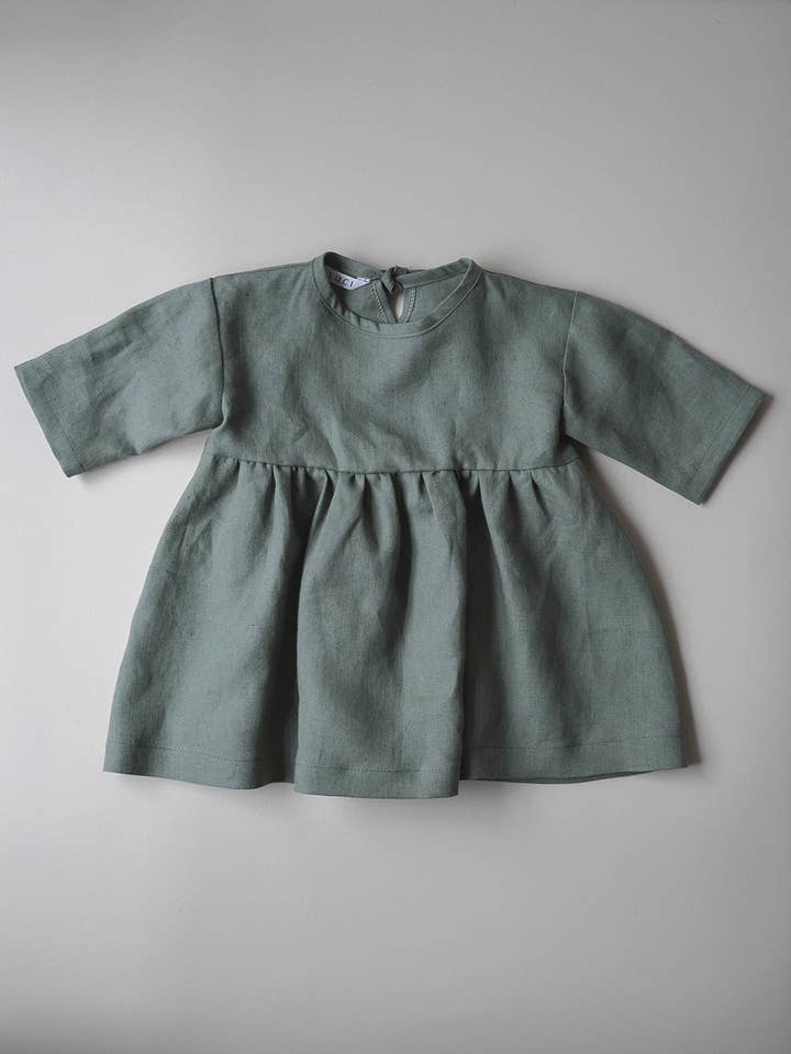 Vestido de lino para venta al por mayor de LUCI