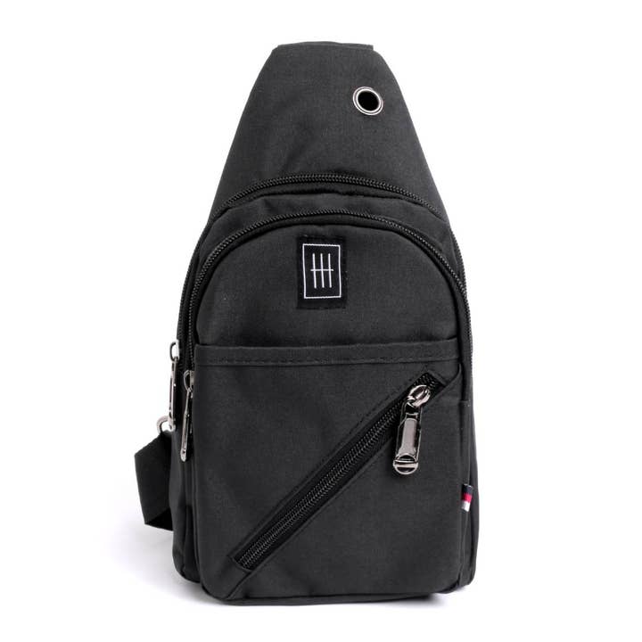 Selini New York - Wholesale Crossbody Bag - Unisex - Canvas Crossbody Sling Bag with Adjustable Strap - FBG18605