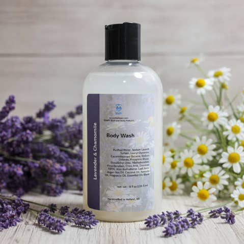 Lavender Chamomile Natural Body Wash | Moisturizing for wholesale by SOAPY Bath and Body Products