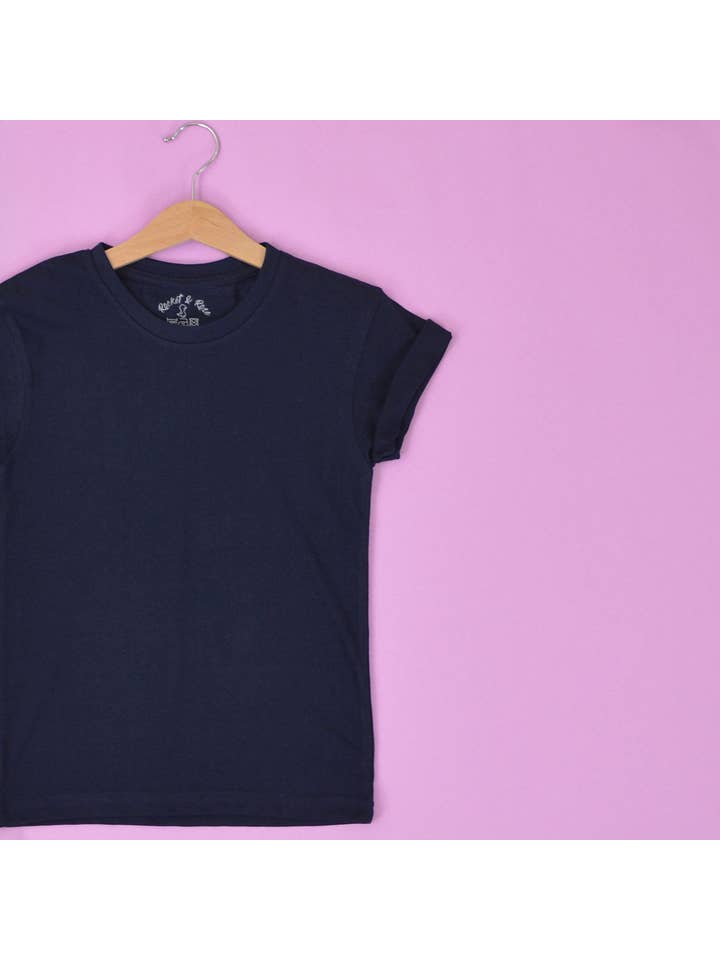 Rocket & Rose Ltd – wholesale T-shirt - Barn – Leopard Neon Stripe KIDS T-SHIRTS