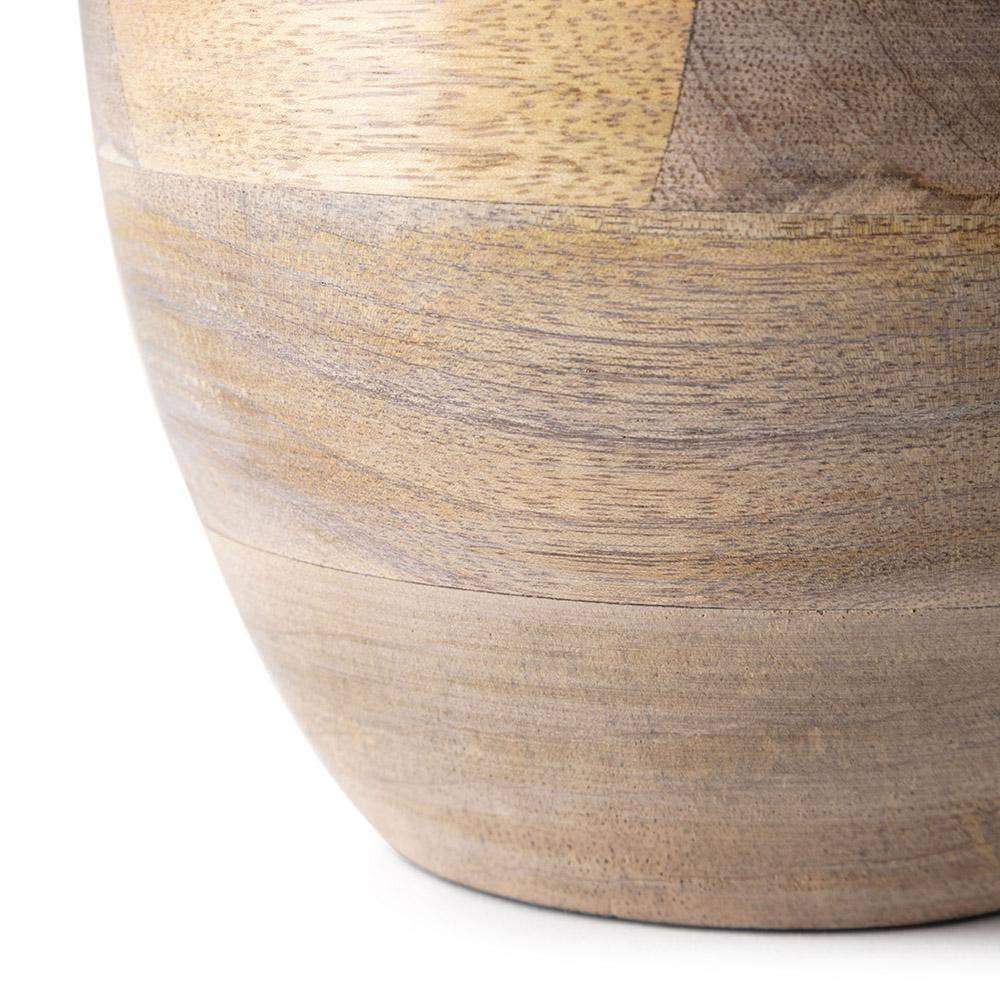 A&B Home Group Inc. - Wholesale Decorative Tabletop Object - S/2 Aluminium And Wood Acorns6