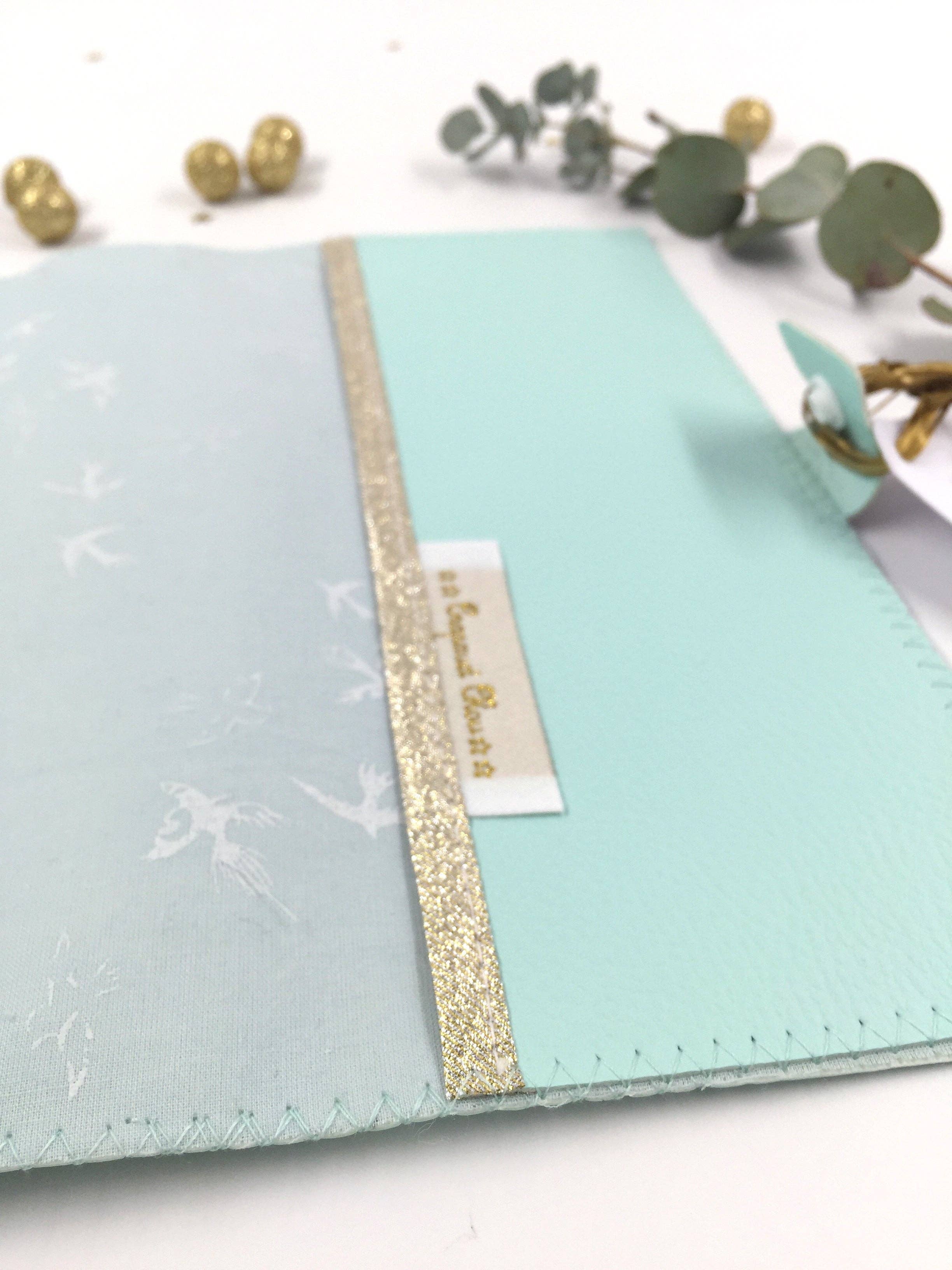 Crapaud Chou – Engroshandel Bogomslag – Mint Cloud omslag i kunstlæder til sundhedsbog3