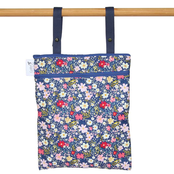 Prairie Petals Double Duty Wet Bag for wholesale by Colibri Canada