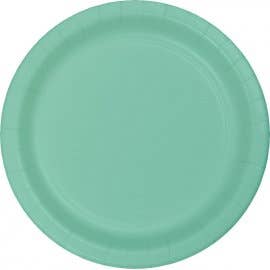 Mis Globos - Wholesale Disposable Plate - Pack of 8 23 cm mint plates0