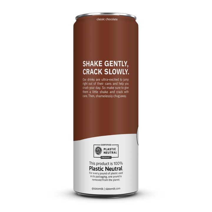 Slate Milk - Wholesale Powdered Health Drink - Classic Chocolate Milk Shake