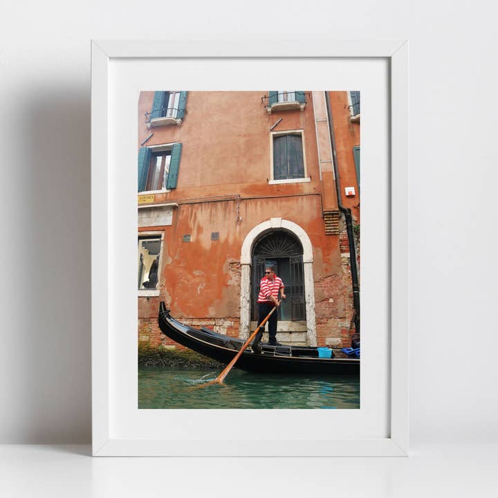 Impresión fotográfica de bellas artes de Venecia, Italia para venta al por mayor de Mo & Paul Photography