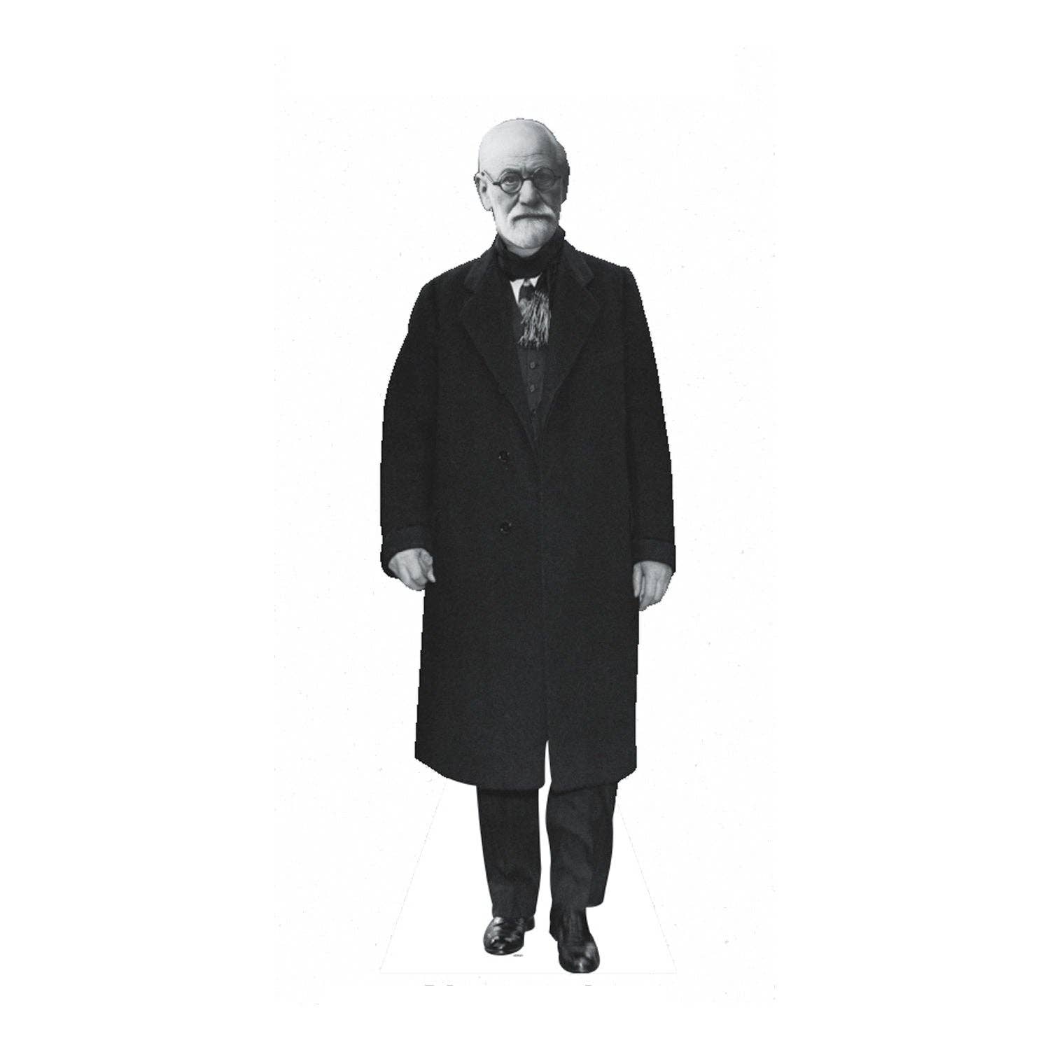 AAHS Enterprises - Wholesale Decorative Figurine - Sigmund Freud Life Size Carboard Stand Up, Black and White Print, 5 feet…0