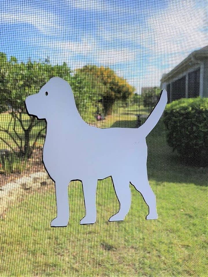DCentral Medium Size Dog Flexible Screen Magnet - 5.5"x4.5" for wholesale by DCentral Magnetics