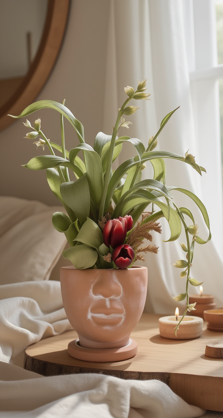 Simply Supplied Co - Wholesale Plant Pot - Face Planter | Terracotta Pot | Unique Planter | Head Pot6