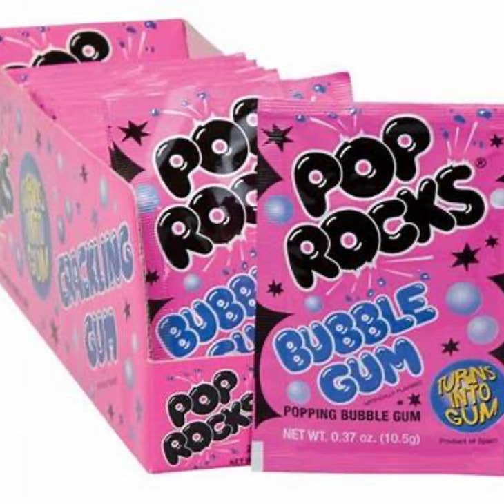 Wholesale Nostalgic Pop Rocks “Bubble Gum 🫧🫧” Flavor 24ct Dsp Box for ...