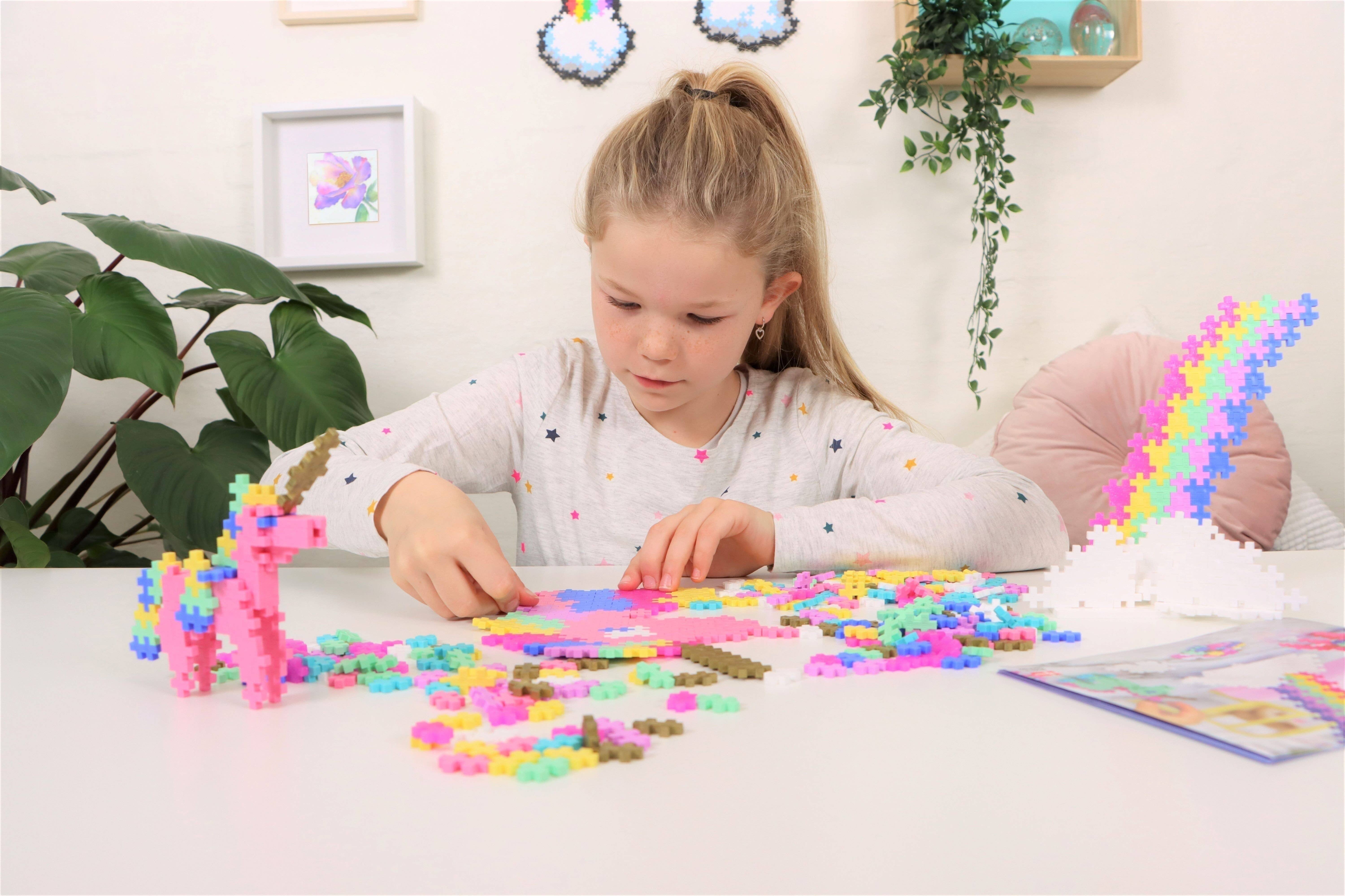 Kontiki - Wholesale Build-a-Toy - Kids - 275Pcs Unicorn Discovery Kit - Construction Game PLUS PLUS4