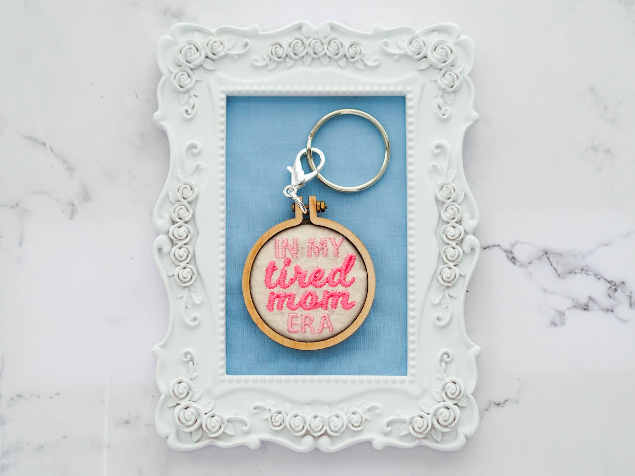 Little L Designs - Wholesale Keychain - Women's - Embroidered Mom Keychains1