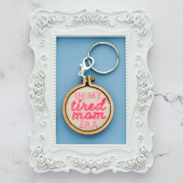 Little L Designs - Wholesale Keychain - Women's - Embroidered Mom Keychains1