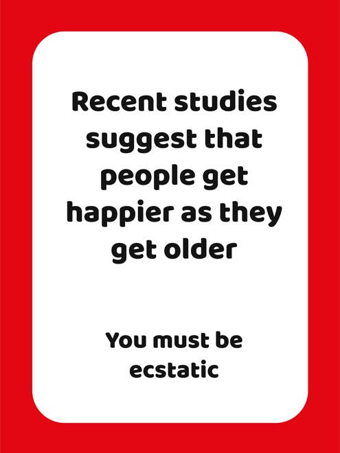 Funny birthday card - Recent Studies for wholesale by Comedy Card Company