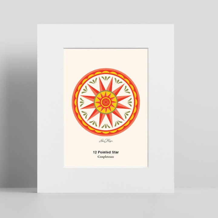 Addvent - Wholesale Art Print - Pennsylvania Dutch Hex Signs / Small Art Prints2