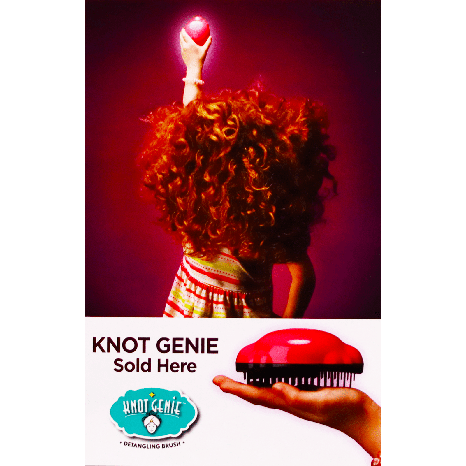 Knot Genie - Wholesale Hair Brush/Comb - Kids & Baby - Knot Genie 9 Piece Teeny Genie Display7