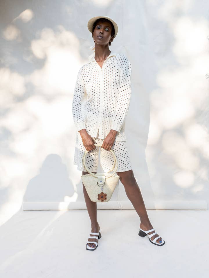 Diego gebreide blouse voor wholesale door abacaxi