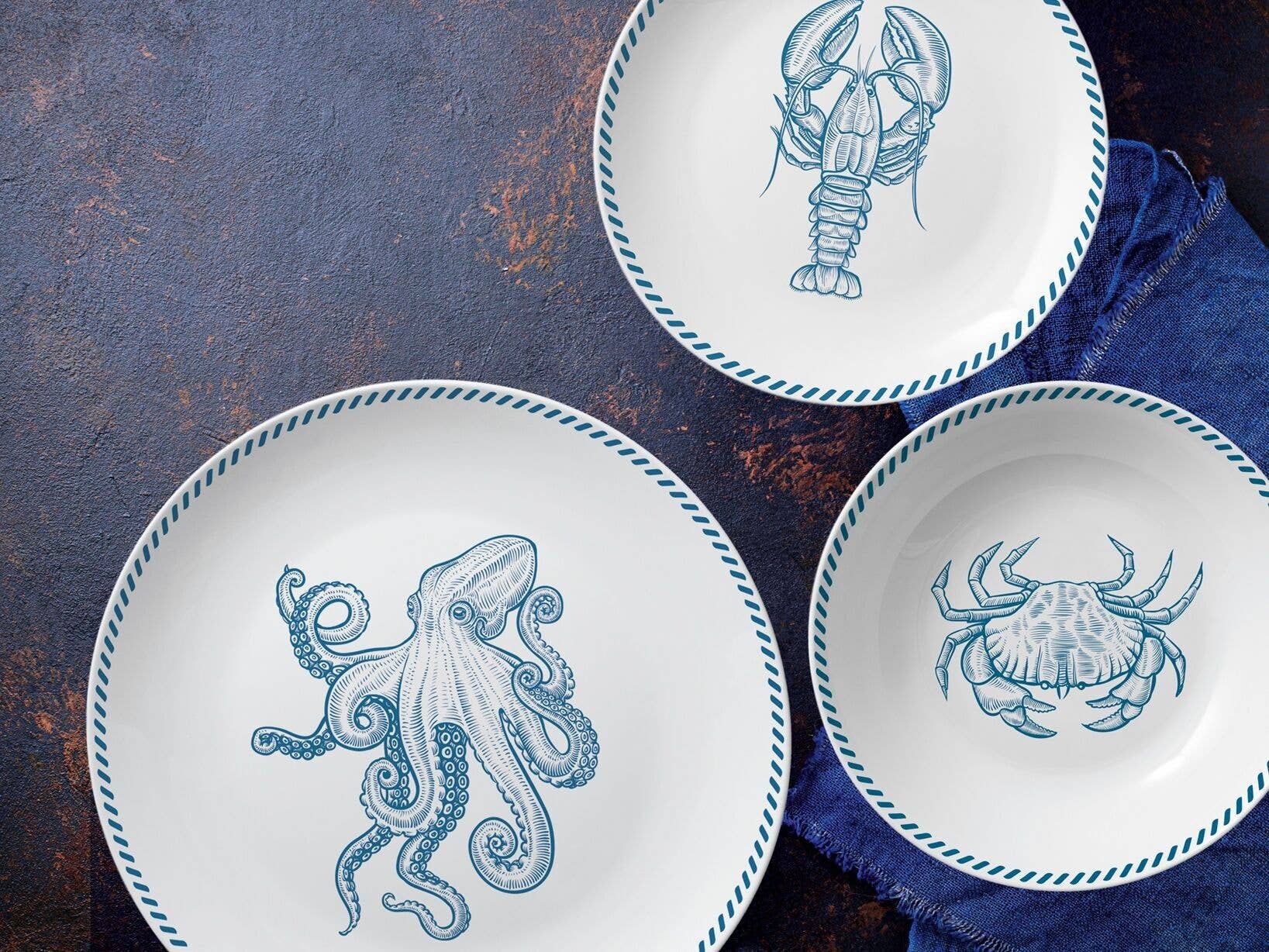 H&H - Wholesale Dinnerware Set - Ocean Table Service2