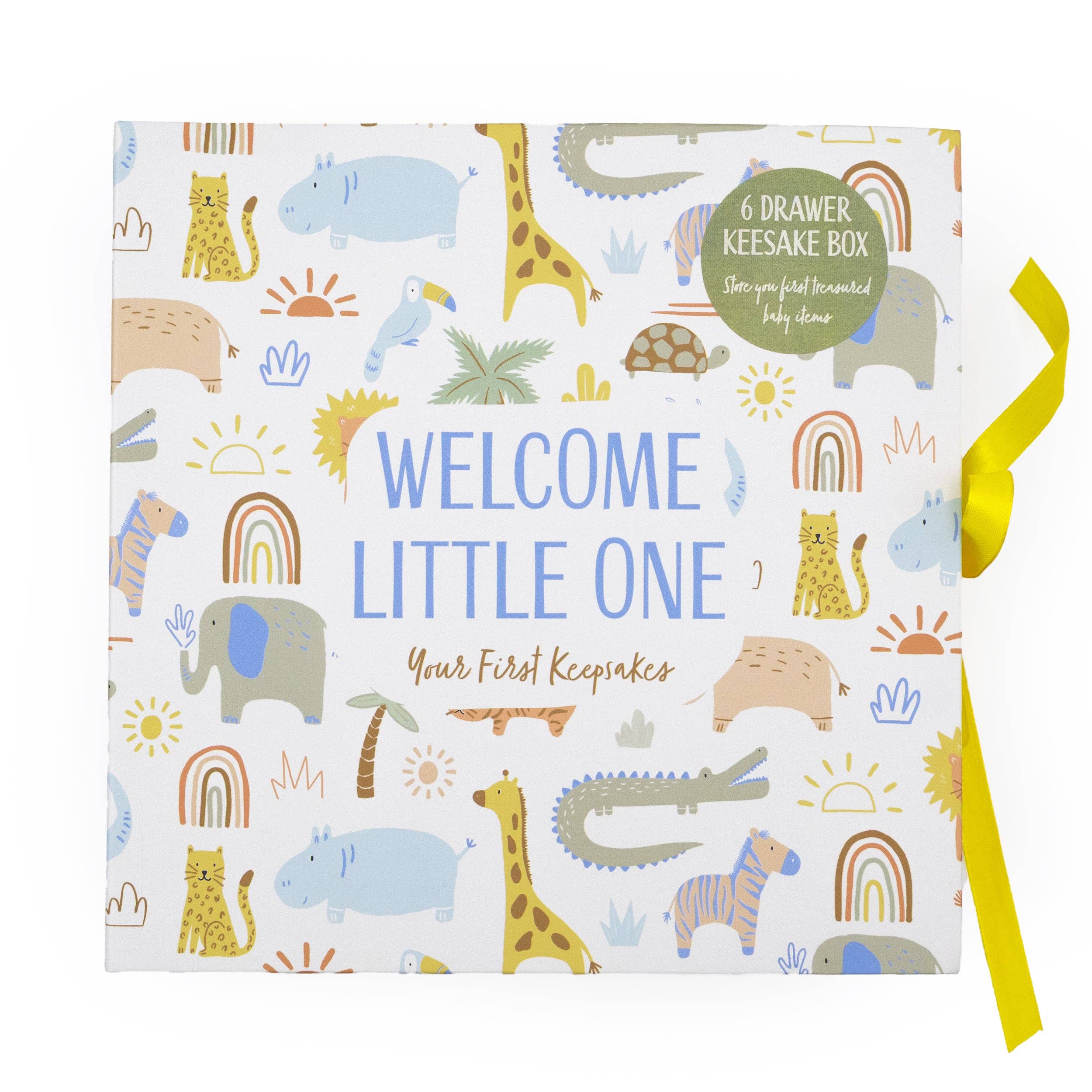 Robert Frederick Ltd - Wholesale Herinneringenbox - Kinderen en baby - Lullaby Animals bewaarbox voor babyherinneringen2