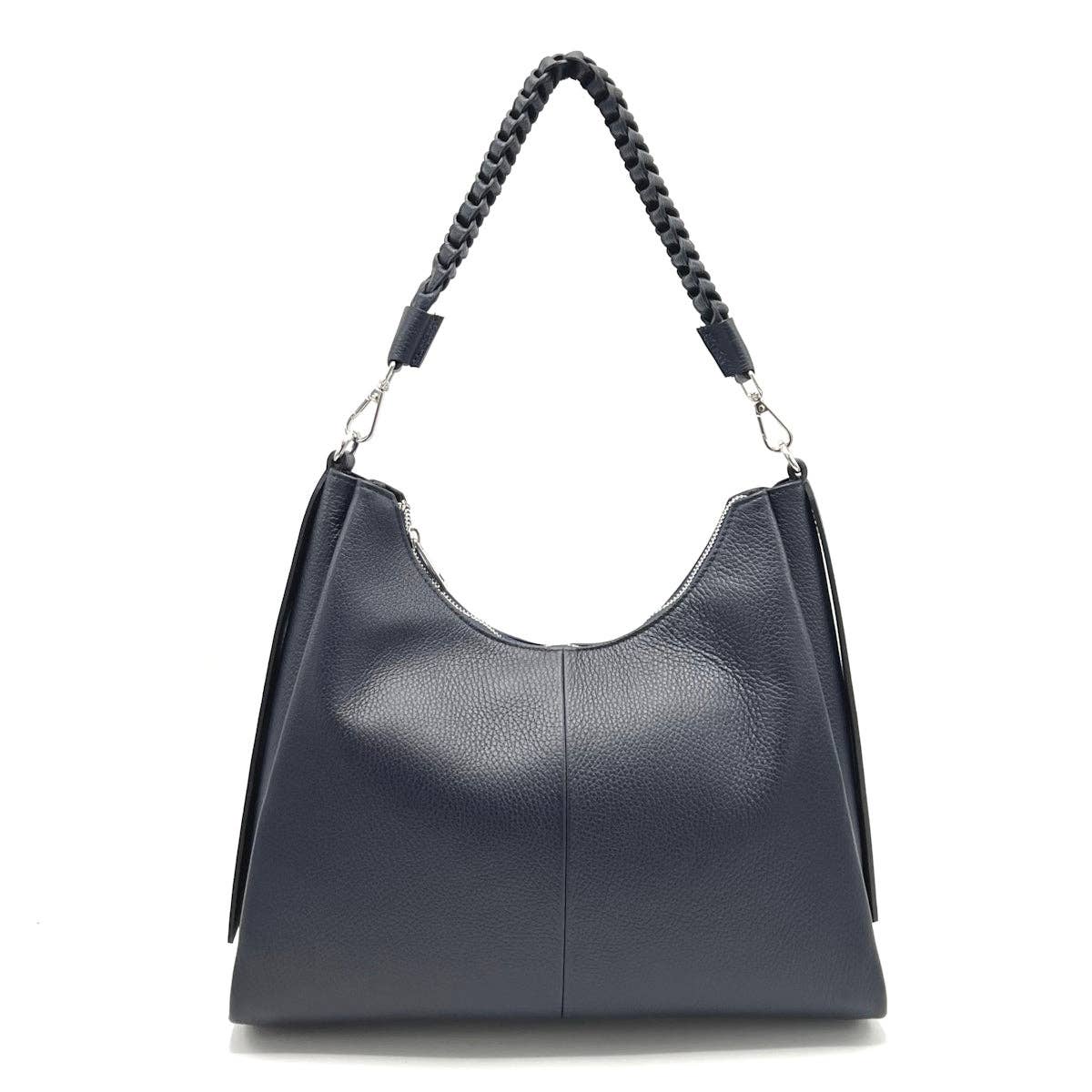 Suie Valentini srl - Wholesale Shoulder Bag - Women's - Genuine leather shoulder bag with strap, Made in Italy, art. 1126481