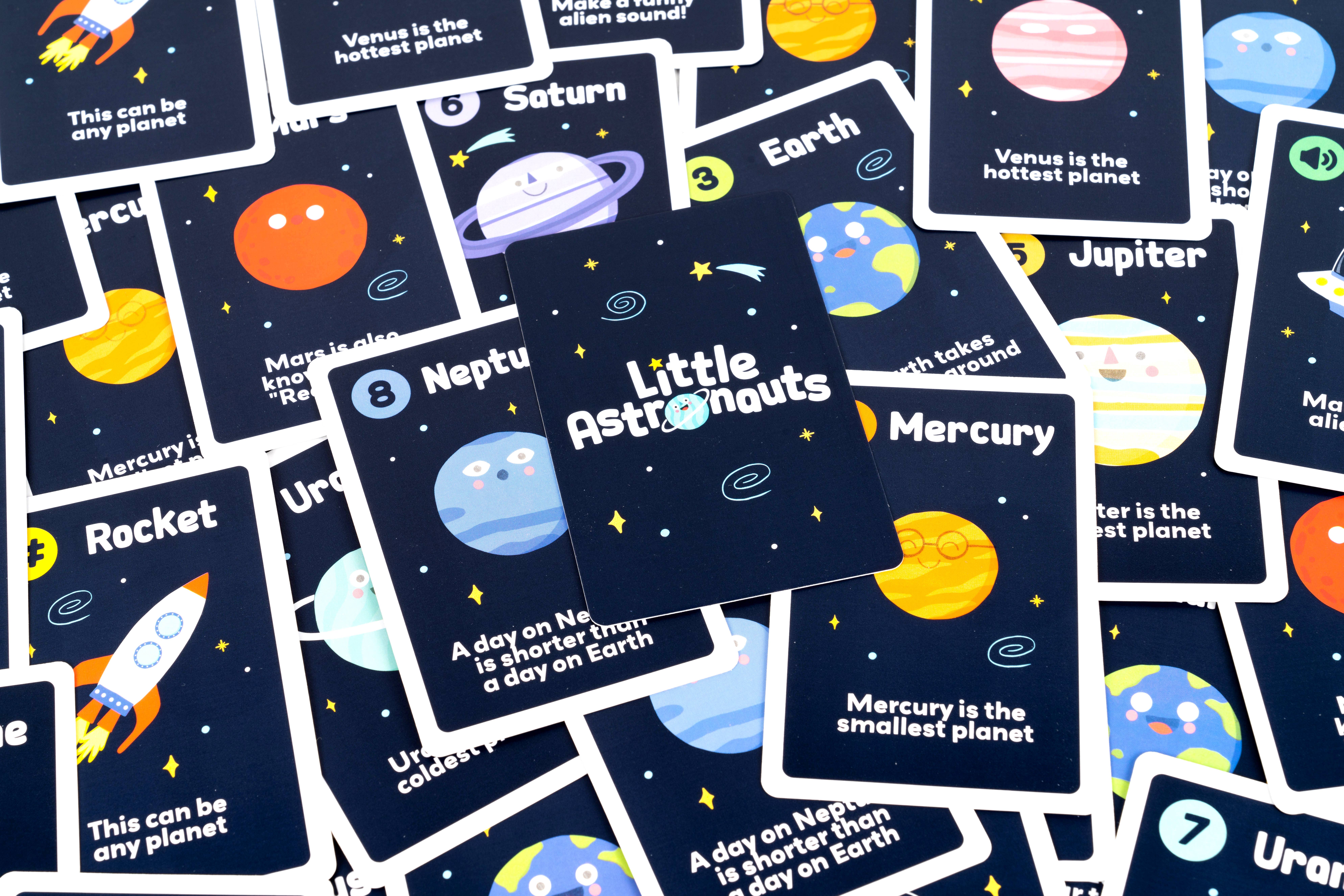 Professor Puzzle – wholesale Card game – Little Astronauts4