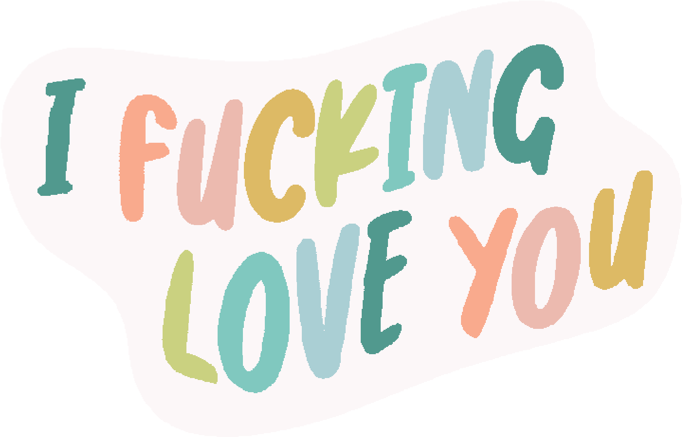 Talking Out of Turn – wholesale Sticker – Non-Packaged Individual Stickers8