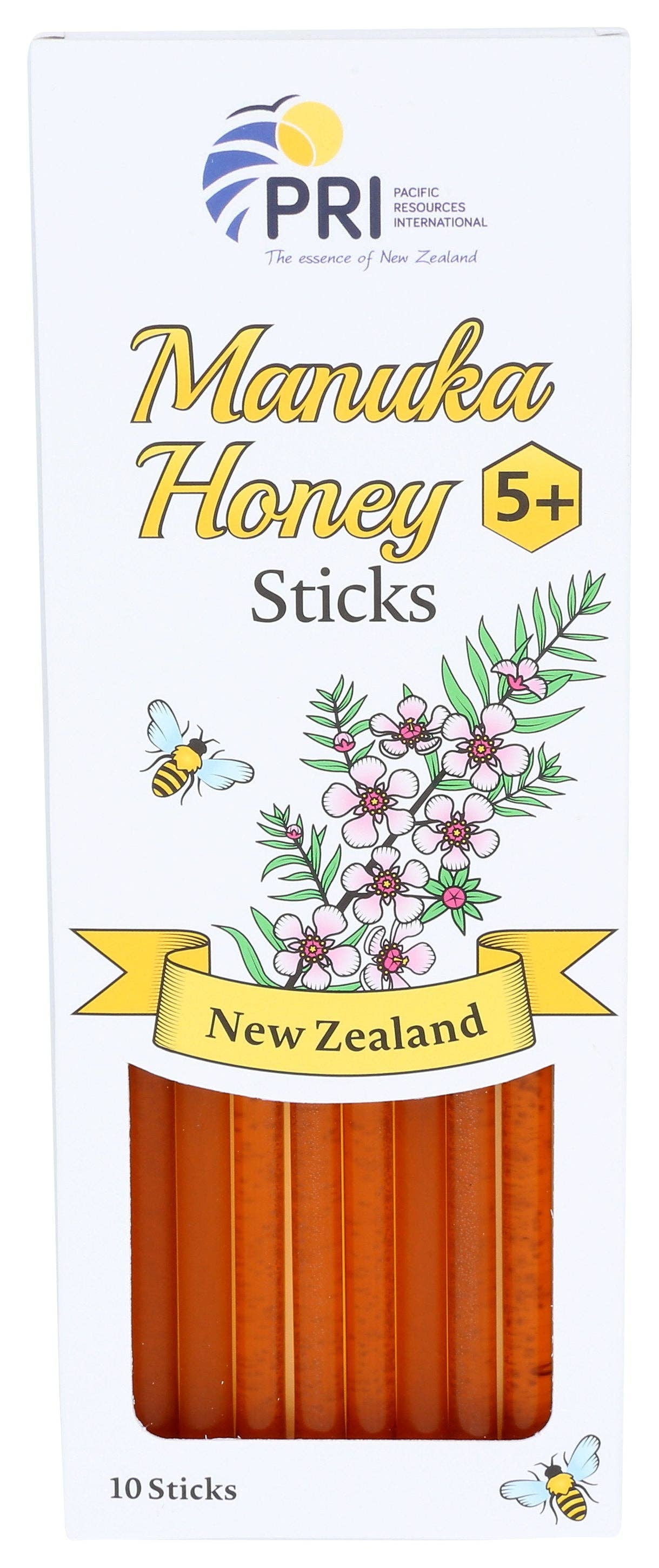 Everyday Supply Co - Wholesale Honey - PRI HONEY STICKS MANUKA - Case of 60