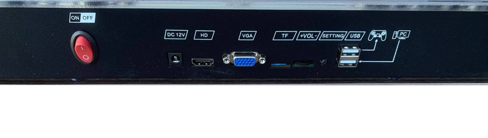 Nice Stuff Sales – wholesale Small/handheld appliance – Backlit Pandora Box Console with 28,000 retro games and 3D games and sound system Special Edition Street Fighter16