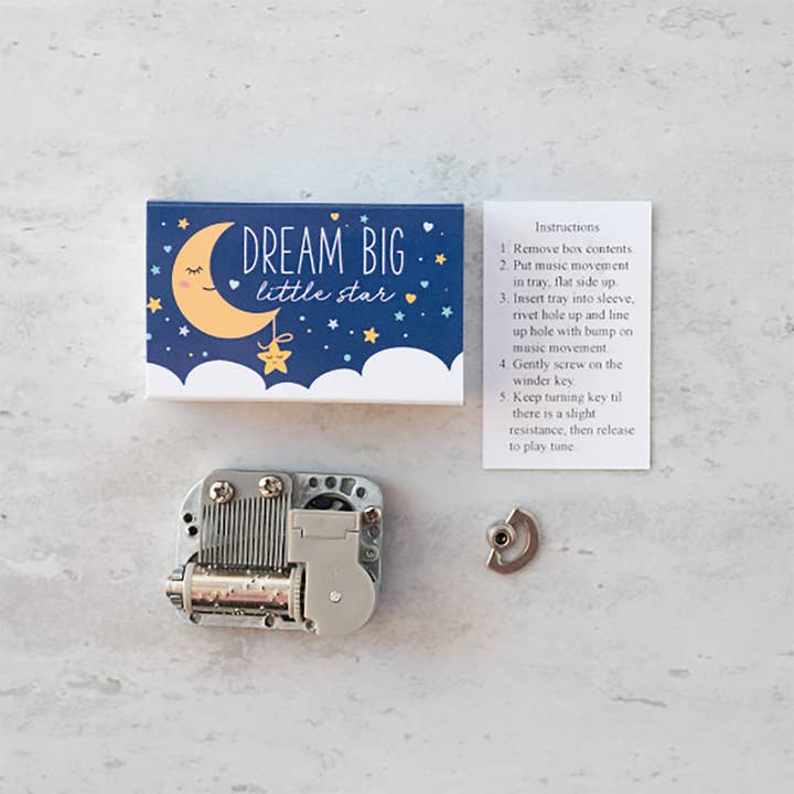Marvling Bros Ltd - Wholesale Music Box - Kids & Baby - Dream Big Little Star music box in a matchbox