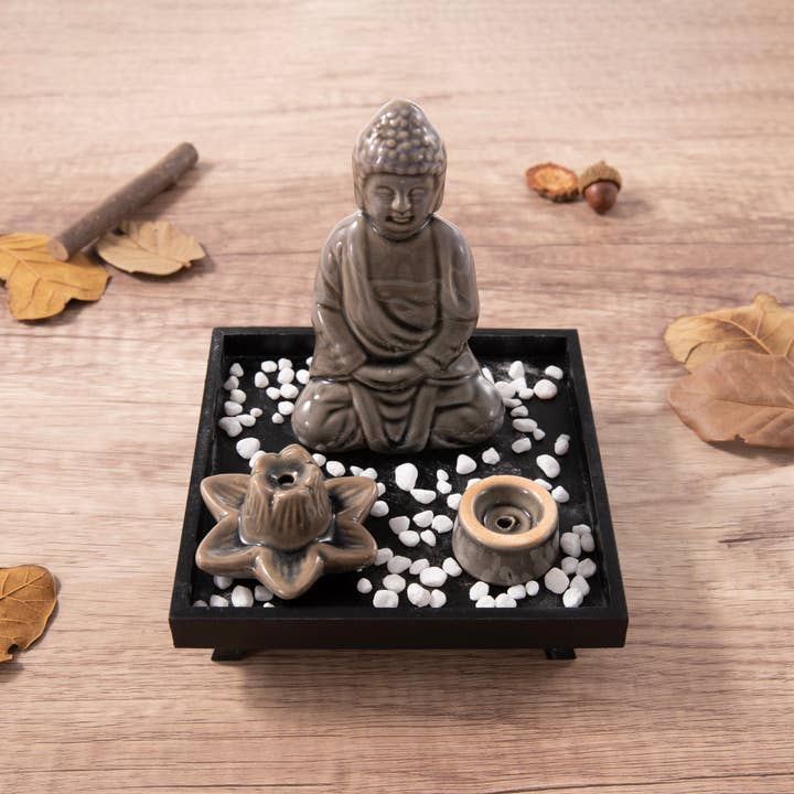 Myga - Wholesale Incense Holder - Buddha Burner Set6