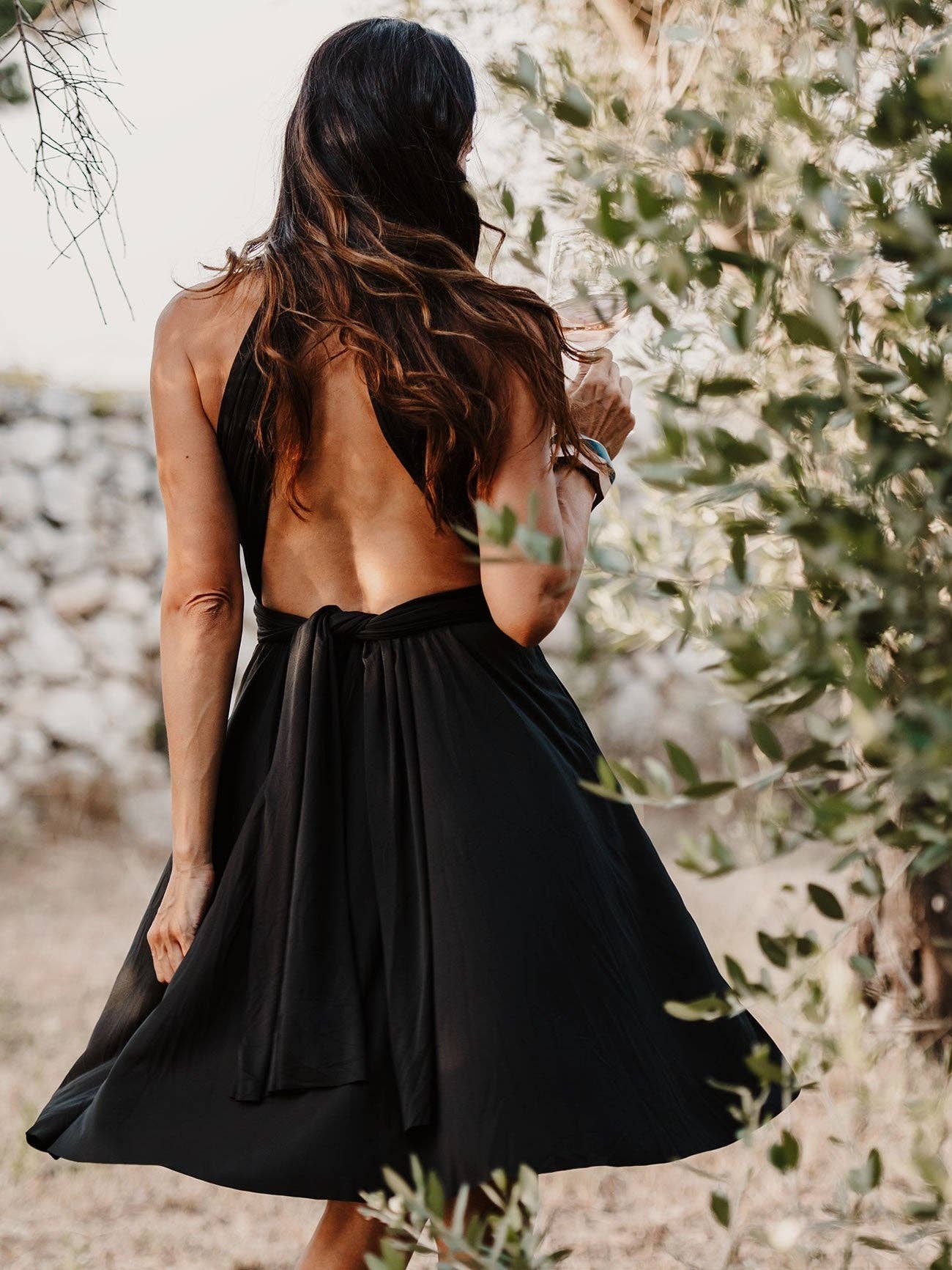 Bijondo - Wholesale Dress - Women's - Ayunita Infinity Convertible Short Dress5