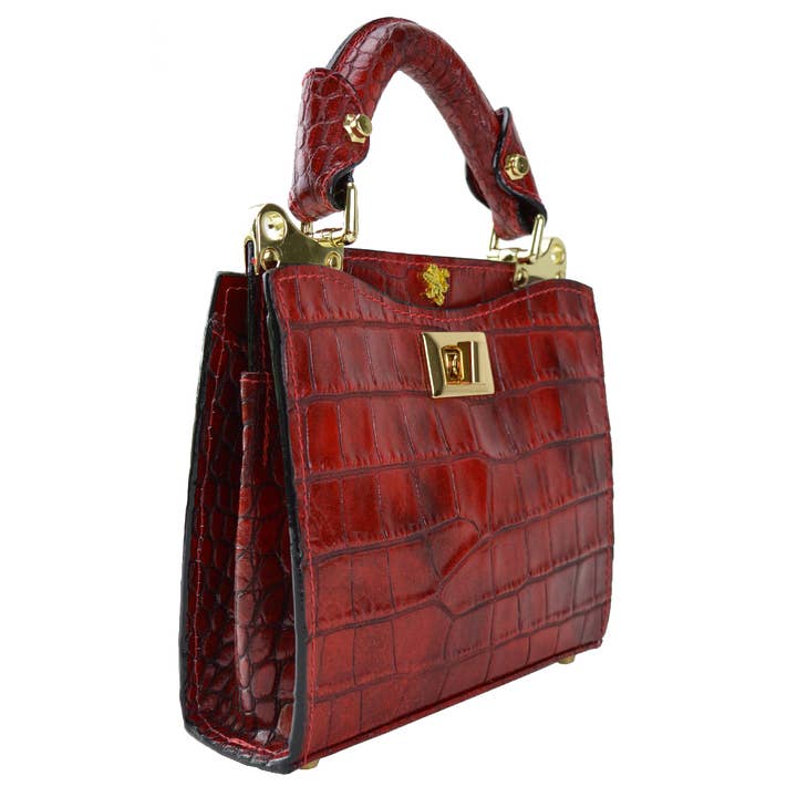 Pratesi - Wholesale Messengertas - Dames - Anna Maria Luisa De' Medici Kleine Koeienleren Tas K150/204
