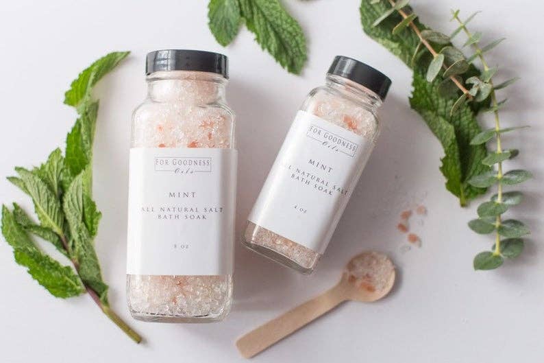 For Goodness Oils - Wholesale Bath Salts - Bath Salt Soak7
