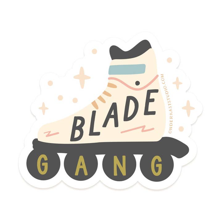 Blade Gang Rollerblades Sticker for wholesale by Easyhand Goods – formerly Onderkast
