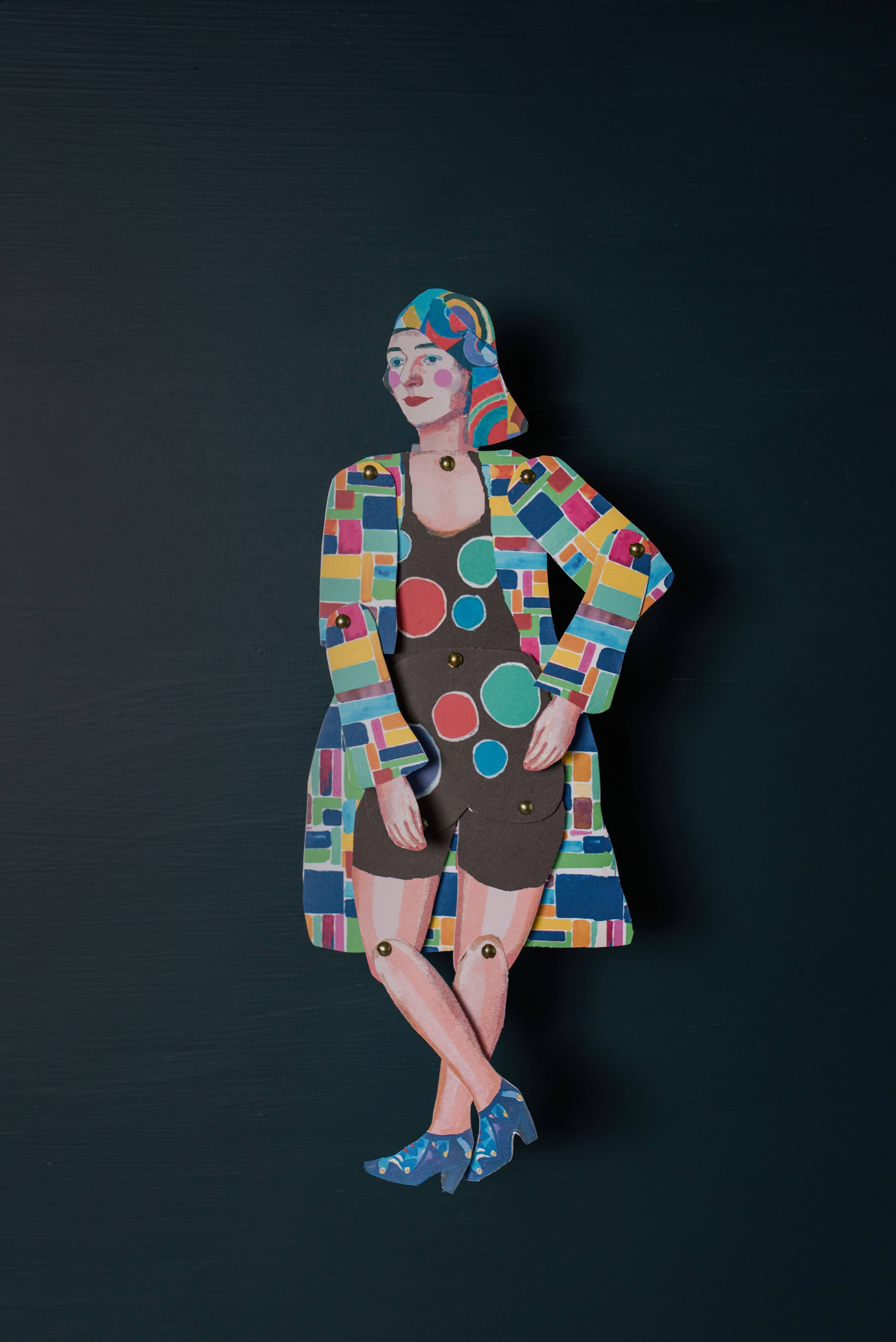 wini-tapp – wholesale DIY craft kit – Sonia Delaunay Cut and Make Puppet2