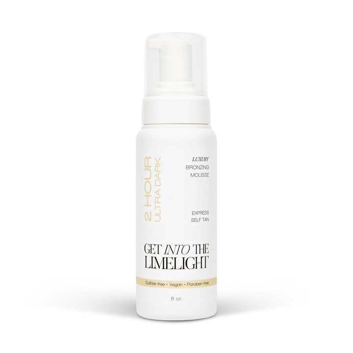 Get Into The Limelight - Vente Autobronzants - Mousse de bronzage ultra foncée sans soleil de 2 heures0