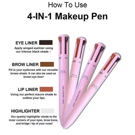Yes Love Cosmetics - Wholesale Eyeliner/Pencil - MAKE UP PEN 2 IN 1 EYEBROWS, LINER, EYELINER, SHADOW2