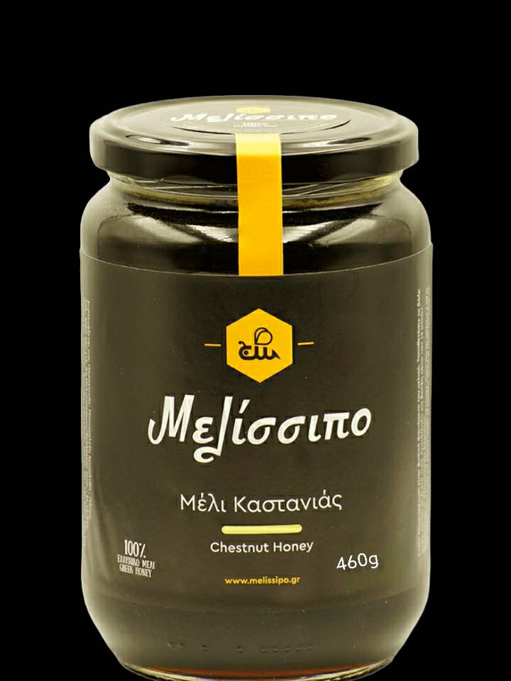 Chestnut Honey 460g for wholesale by Melissipo