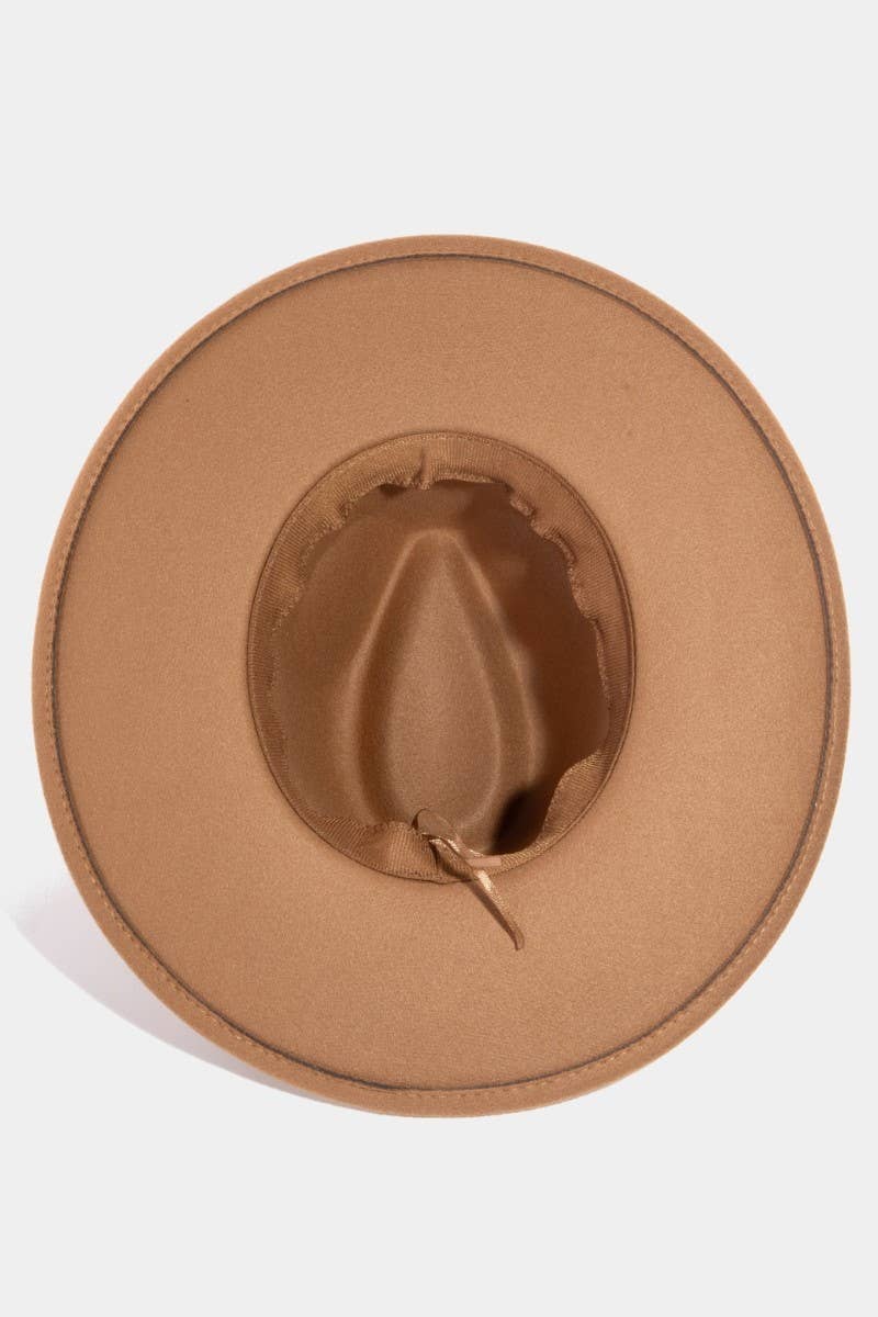 Collections by Fame Accessories - Wholesale Fedora - Women's - Western Intricate Boho Strap Cowboy Hat2
