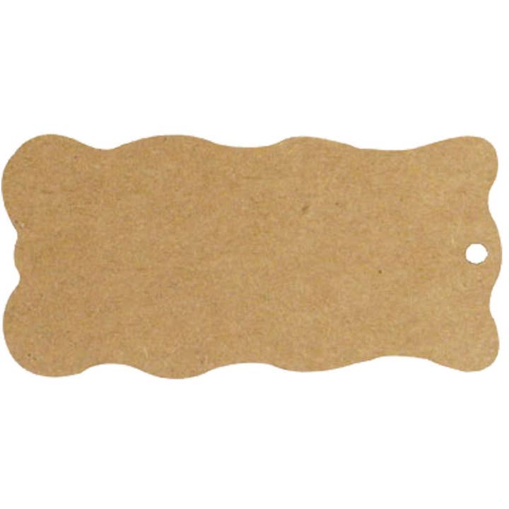 Wrapables.com - Vente Étiquette cadeau - Wrapables 20 étiquettes cadeaux/étiquettes volantes en kraft avec ficelles découpées gratuitement6