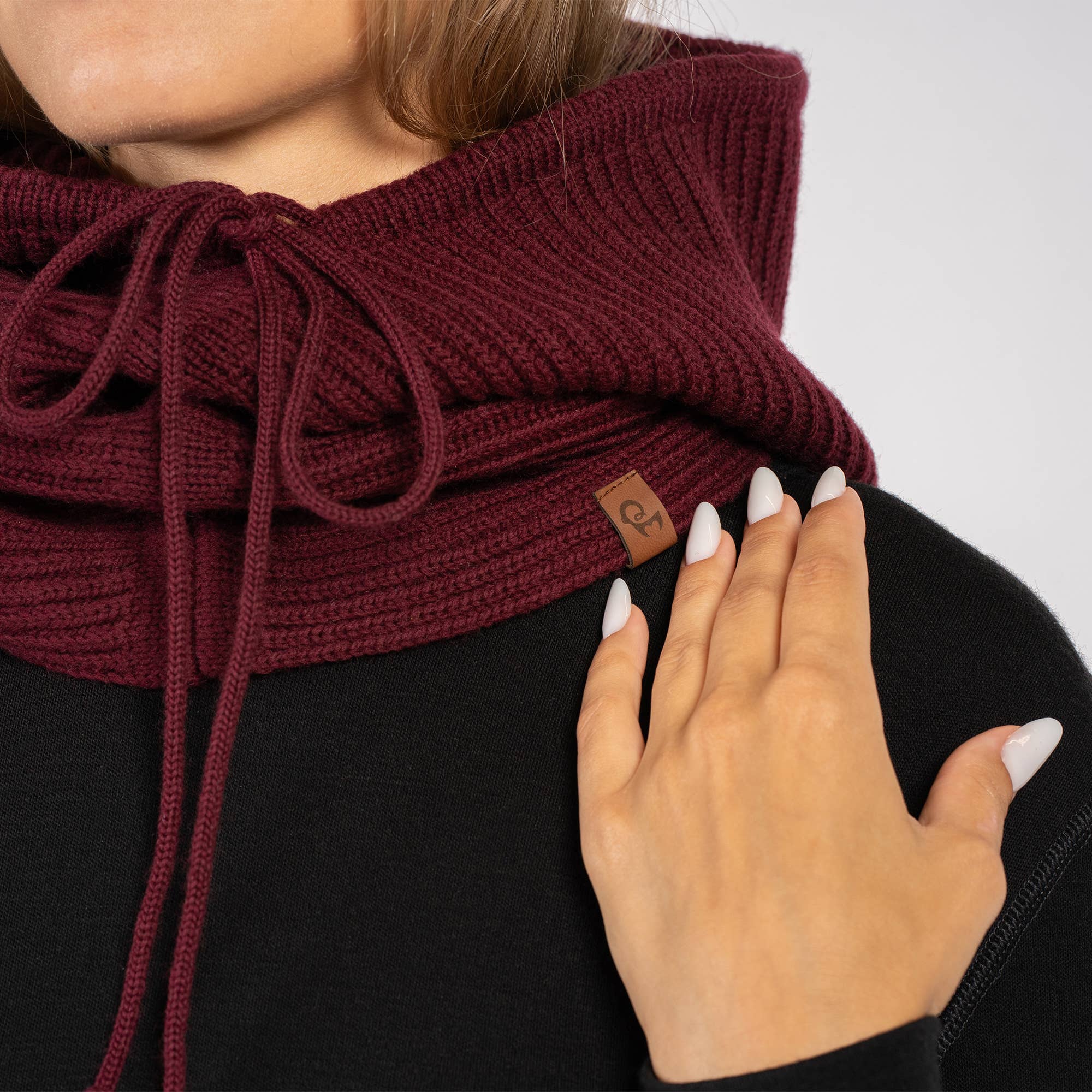 menique - Wholesale Balaclava - Unisex - Unisex 100% Knitted Merino Hood Balaclava9