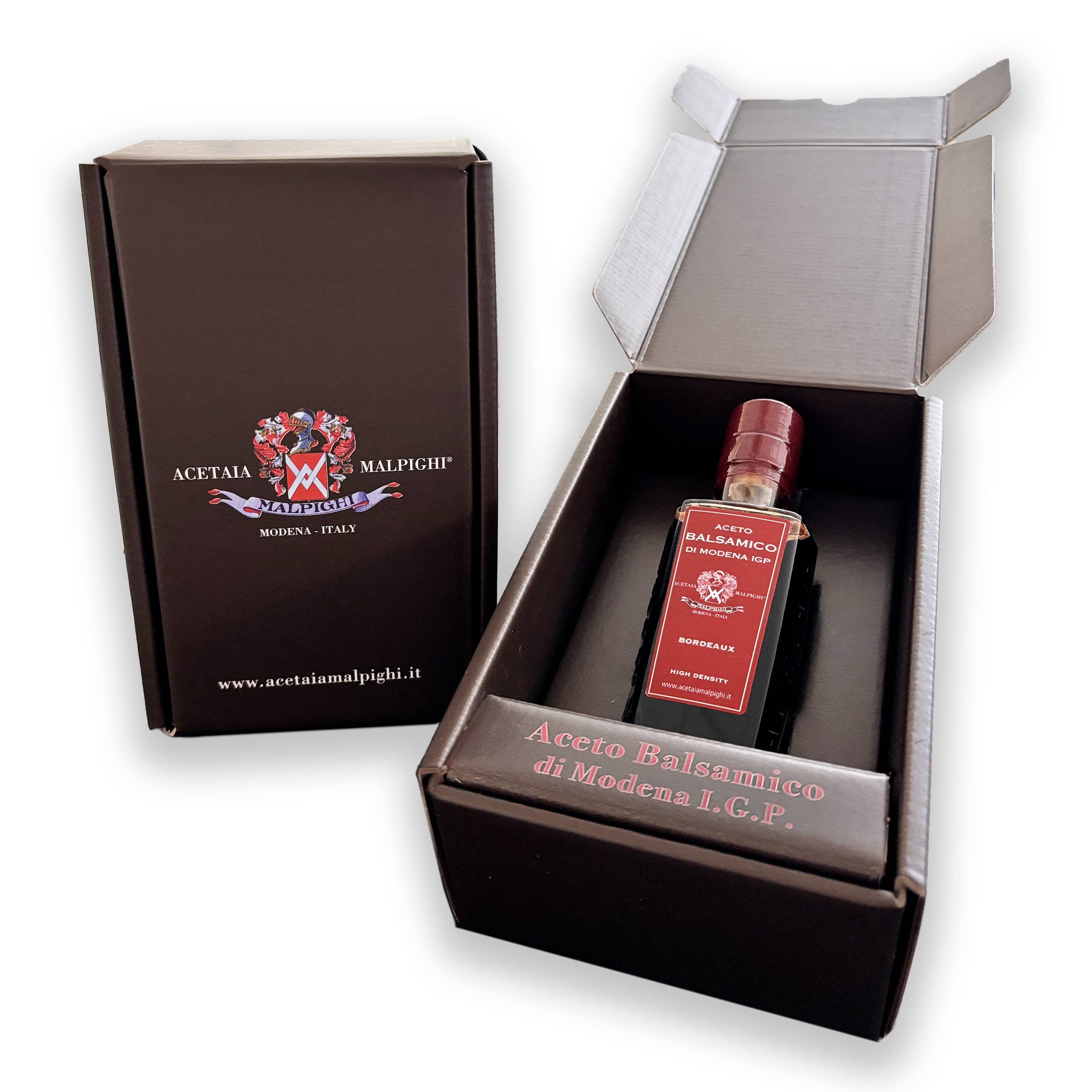 Acetaia Malpighi - Wholesale Vinegar - Balsamic Vinegar of Modena Bordeaux 100 ml1