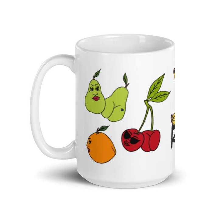 Cheeky Art Studio - Wholesale Coffee Mug - Foodie Booties 15oz Mug8