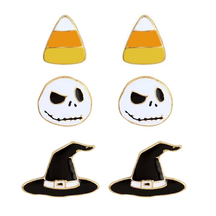 Halloween Stud Øreringe sæt for engroshandel hos NY Jewelry House